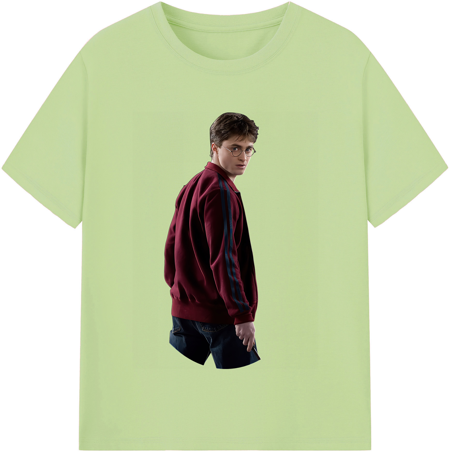 （画像用） Harry Potter ハリー・ポッターシリーズ 綿100％半袖Tシャツ（フロントプリント）